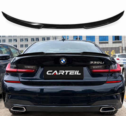 BMW 3 Series G20 M3 Style (2020) Rear Spoiler | Carbon Fiber Look ABS | Adhesive