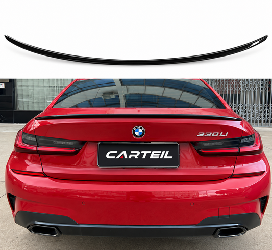 BMW 3 Series G20  (2020) Rear Spoiler | Gloss Black ABS | Adhesive