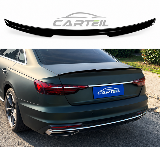 Audi A4 B9 Rear Spoiler(2019) | Gloss Black  | Adhesive