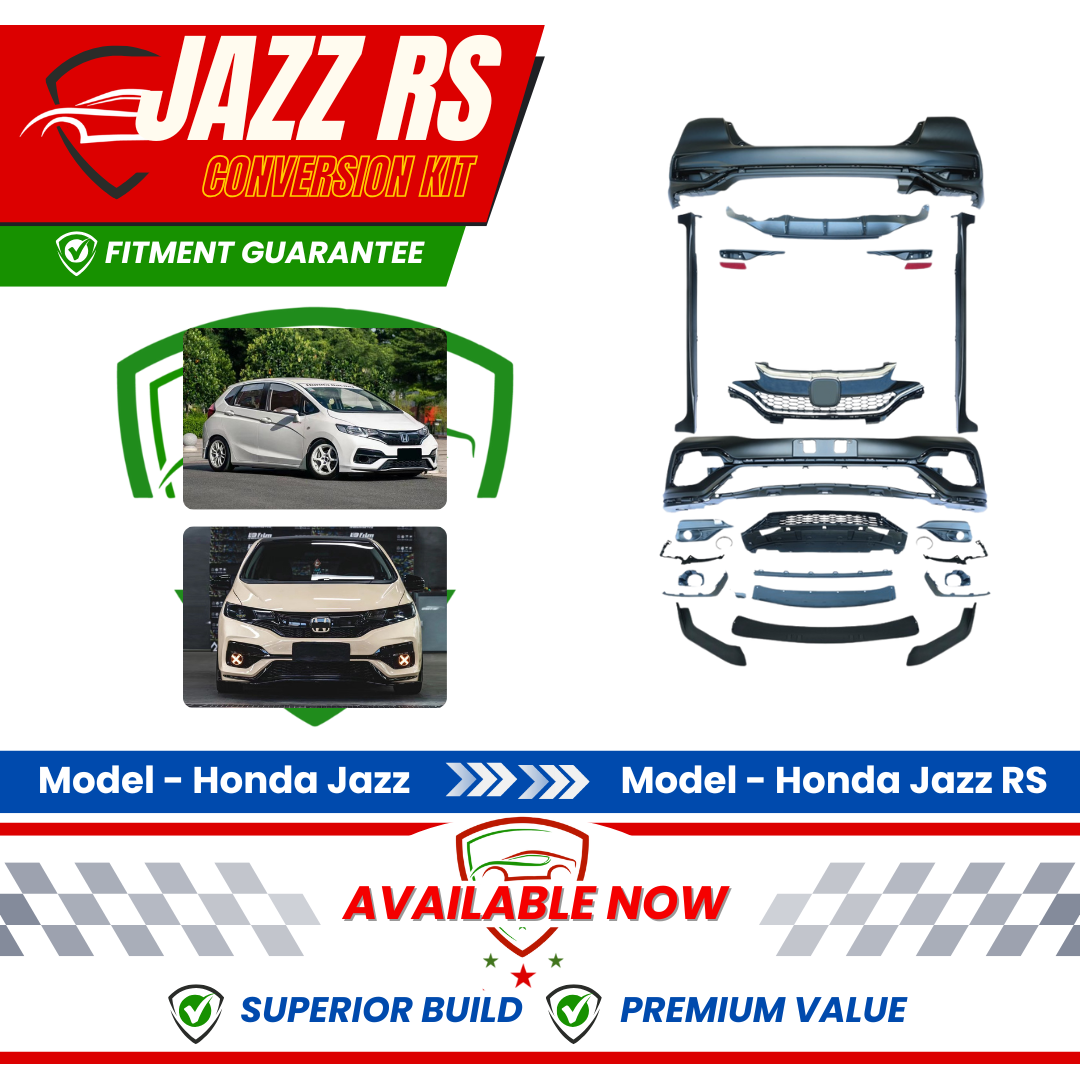 Honda Jazz (Standard to RS) Conversion Bodykit