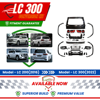 2008-2021 Toyota Land Cruiser LC200 to LC300 Conversion Kit | Carteil