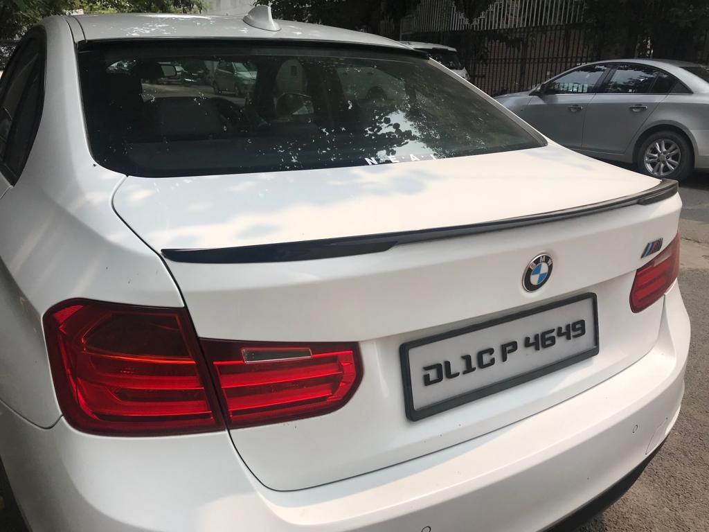 2012-2019 BMW 3 Series F30 P Style Rear Spoiler Glossy Black | Carteil