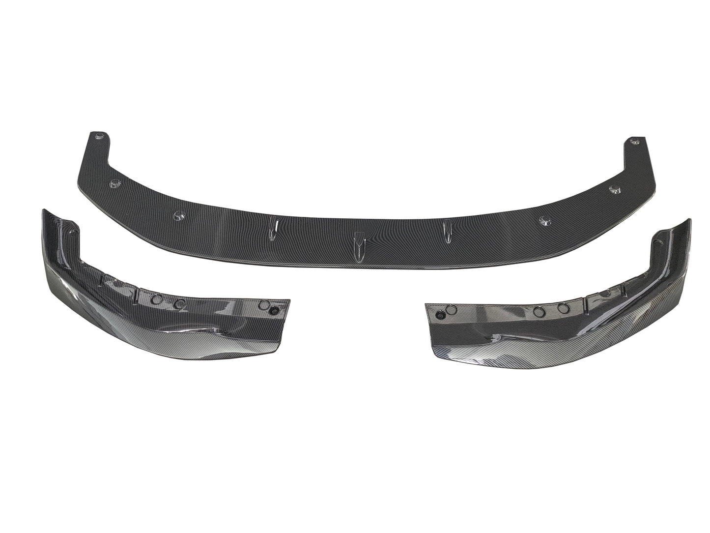 BMW 5 Series G30 AC Style Front Lip Splitter Glossy Black (2016+) | Carteil