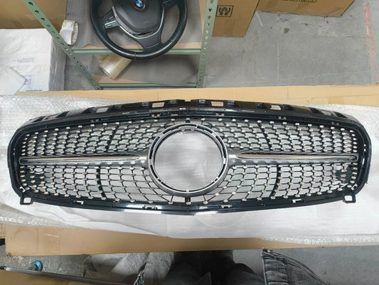 2013-2015 Mercedes-Benz A-Class W176 GT Grille Starry Sky Silver | Carteil