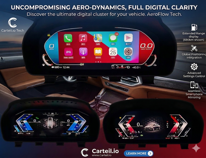 2003-2010 BMW 5 Series E60 E61 CarPlay Android Auto Headunit | Carteil