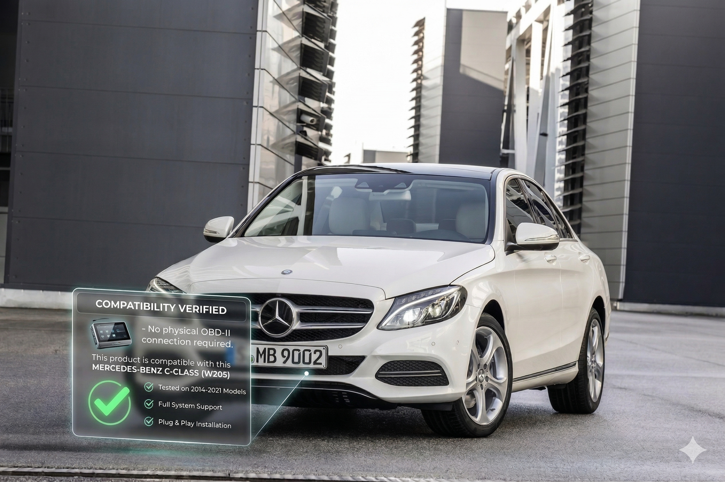 2015-2019 Mercedes W205 C-Class Digital Odometer | Carteil