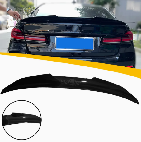 2017-2023 BMW 5 Series G30 PSM Style Rear Spoiler Glossy Black | Carteil
