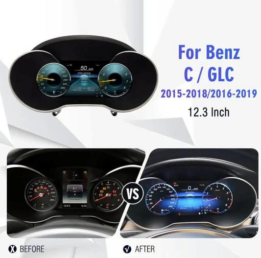 2015-2019 Mercedes W205 C-Class Digital Odometer | Carteil