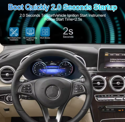 2015-2019 Mercedes W205 C-Class Digital Odometer | Carteil
