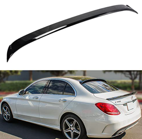 W205 C-Class Roof Spoiler 2015-22 Glossy Black | Carteil