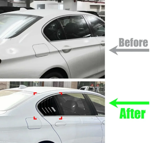 2010-2018 BMW 5 Series F10 Rear Window Louver Trim | Carteil