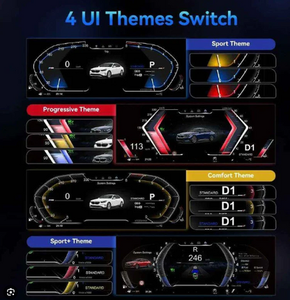 2013-2019 BMW 3 Series F30 Smart Odometer Cluster Apple CarPlay | Carteil