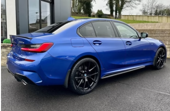 BMW 3 Series G20 M Performance Side Skirts Glossy Black (2018-2025) | Carteil