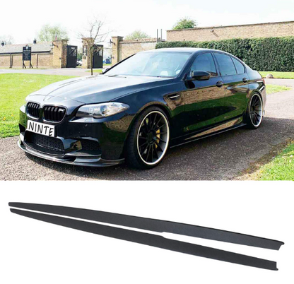 BMW 5 Series 11-17  F10 M Performance Side Skirts Glossy Black | Carteil
