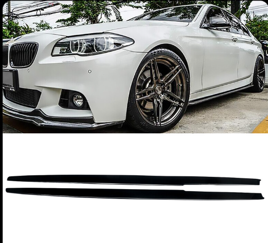BMW 5 Series 11-17  F10 M Performance Side Skirts Glossy Black | Carteil