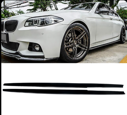 BMW 5 Series 11-17  F10 M Performance Side Skirts Glossy Black | Carteil