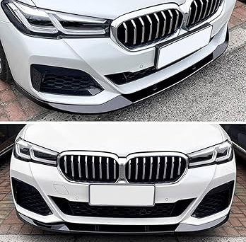 BMW 5 Series G30 FD Style Front Lip Splitter Glossy Black (2021+) | Carteil