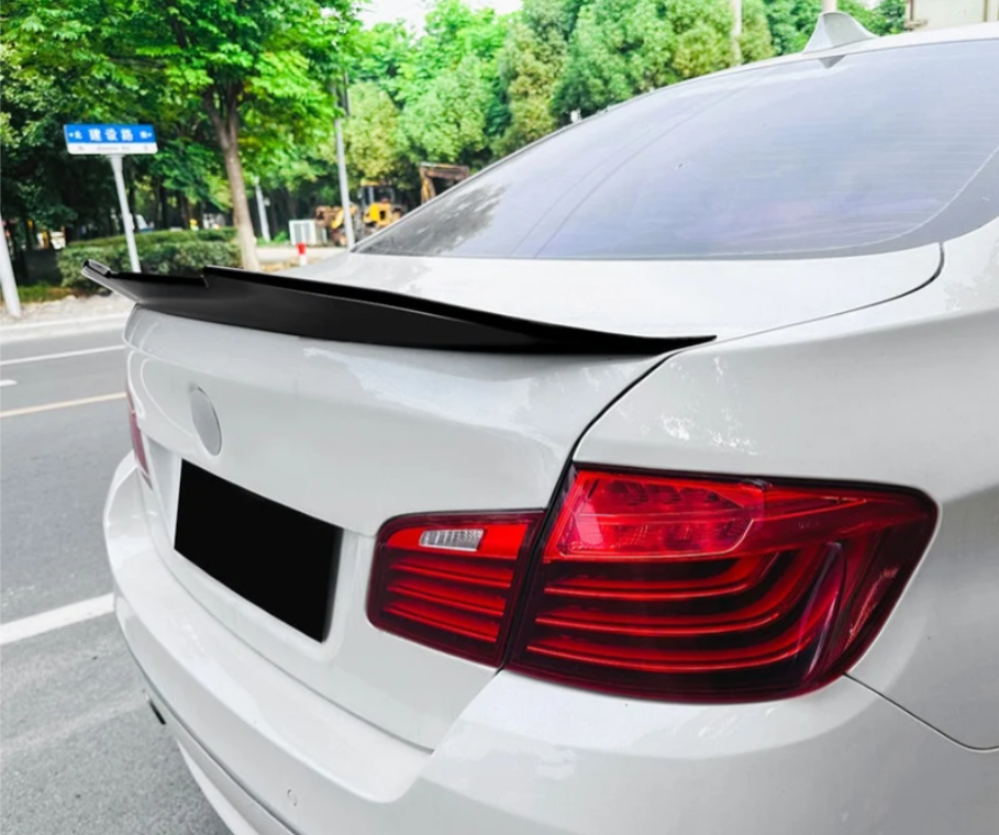 BMW 5 Series F10 PSM (2010-2016) Rear Spoiler | Gloss Black ABS | Adhesive