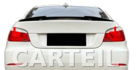 BMW 5-Series E60 M4 Rear Spoiler (2004-2010) | Gloss Black ABS | Adhesive