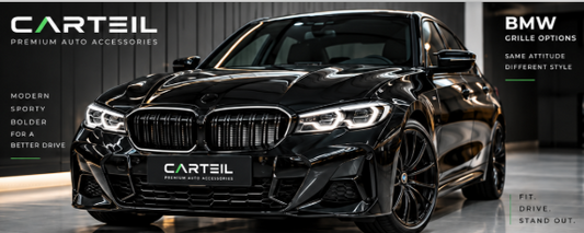 BMW 3 Series G23 LCI (2023+) LED Front Grill |Gloss Black ABS |Plug and Play