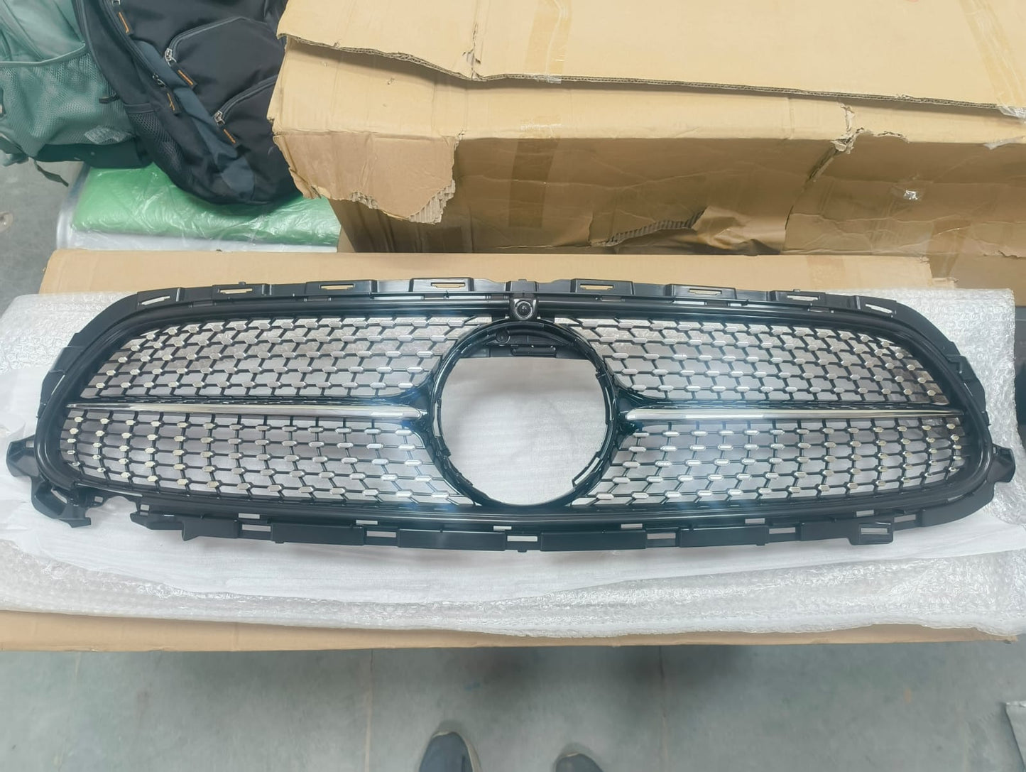 2021 Mercedes-Benz E-Class W213 Black Diamond Grille | Carteil