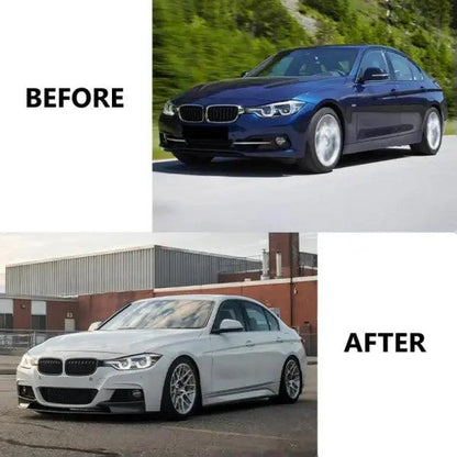 2013-2019 BMW 3 Series F30 M Sport Body Kit Glossy Black | Carteil