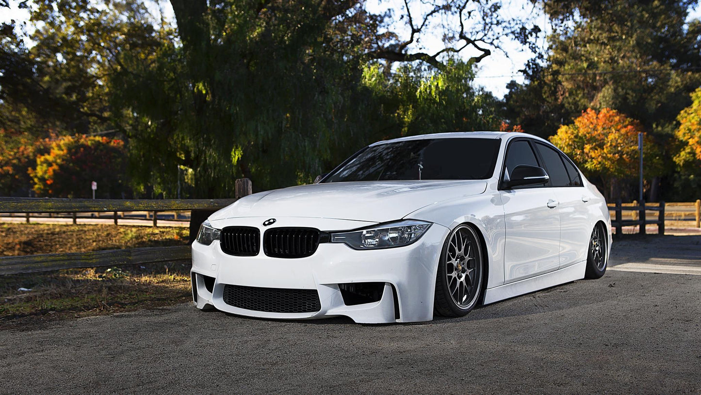 2013-2019 BMW 3 Series F30 M Sport Body Kit Glossy Black | Carteil