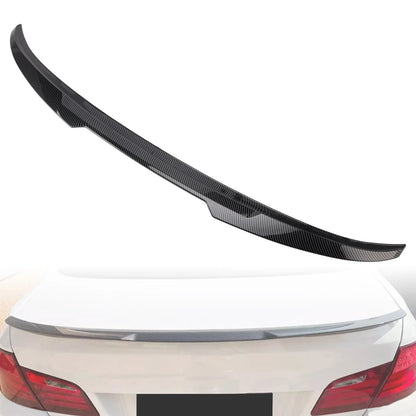 BMW 5 Series F10 M4 Style (2010-2016) Rear Spoiler | Carbon Fiber Look ABS | Adhesive