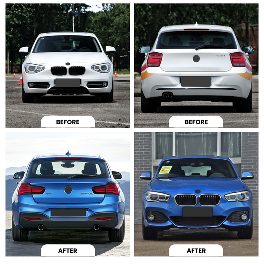 BMW F20 1-Series Pre-Facelift to LCI Full Body Kit (2012-2014 to 2018 Look)