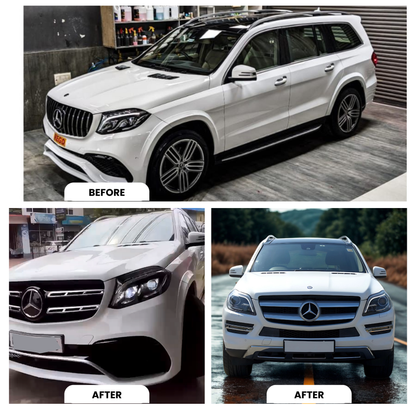 2013-2015 Mercedes-Benz GLS X166 63 AMG Body Kit Glossy Black | Carteil