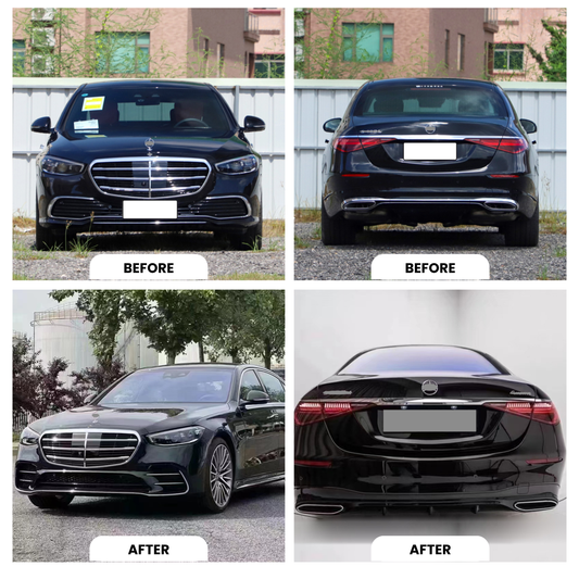 Mercedes W223 (2021-2025) to S-Class 'S450 2025 Look' Body Kit Upgrade