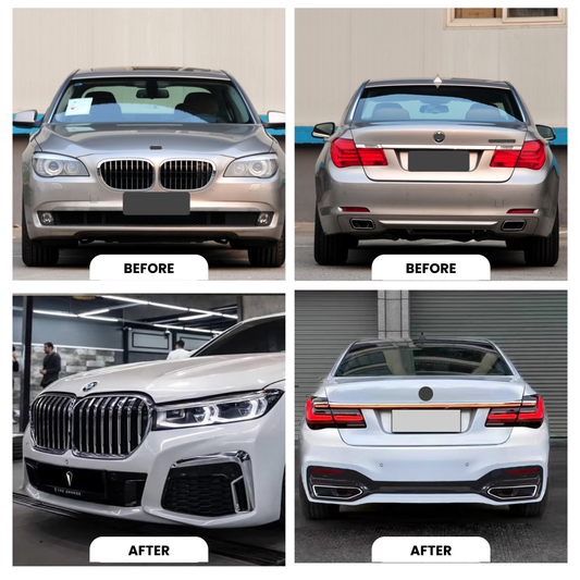F02 to G12 7-Series Full Exterior Non-Destructive Type Body Kit Conversion (BMW 7-Series)