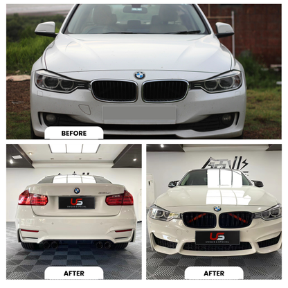 2012-2018 BMW 3-Series F30 M4 Style Body Kit Glossy Black | Carteil