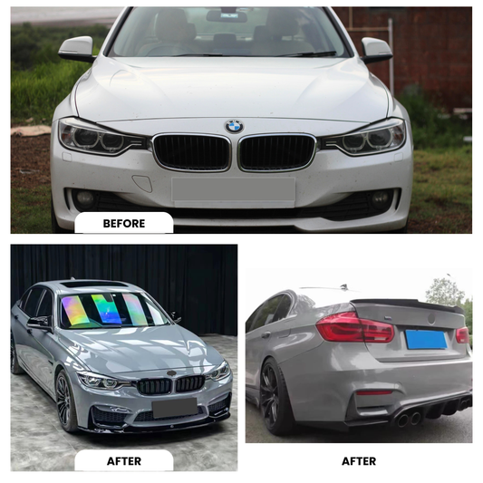 BMW F30 3-Series LCI Facelift Body Kit Upgrade (2012–2016 Models)
