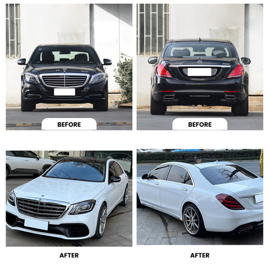 Mercedes S-Class W222 (2014-2019) to S63 AMG Full Body Kit Conversion