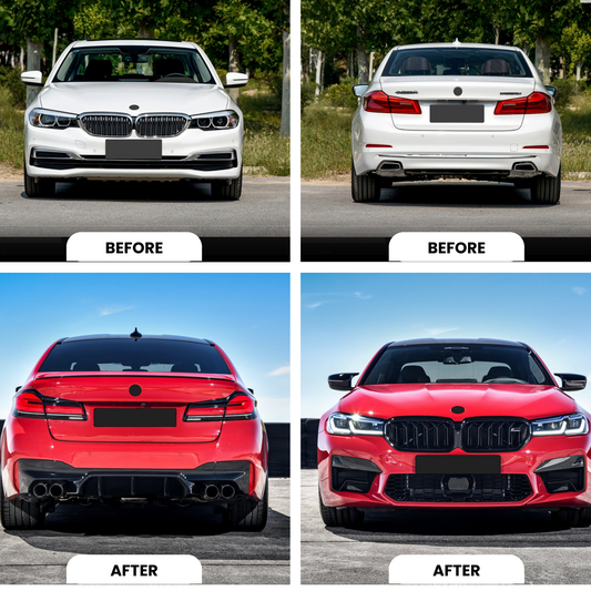 BMW G30 to LCI M5 Design (2017-2019 to 2023 Look) Body Kit