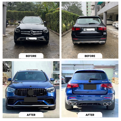 2020-2022 Mercedes GLC X253 AMG Full Body Kit Conversion | Carteil
