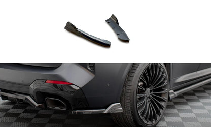 BMW X3 G01 (2021-2024) Rear Side Splitter | Gloss Black ABS | Adhesive