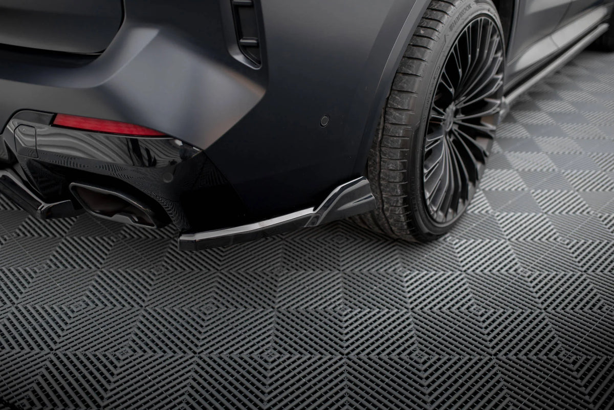 BMW X3 G01 (2021-2024) Rear Side Splitter | Gloss Black ABS | Adhesive