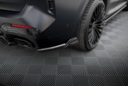 BMW X3 G01 (2021-2024) Rear Side Splitter | Gloss Black ABS | Adhesive