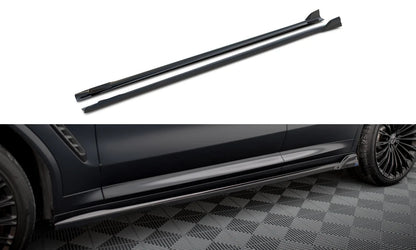 BMW X3 G01 (2021-2024) Side Skirts | Gloss Black ABS | Adhesive