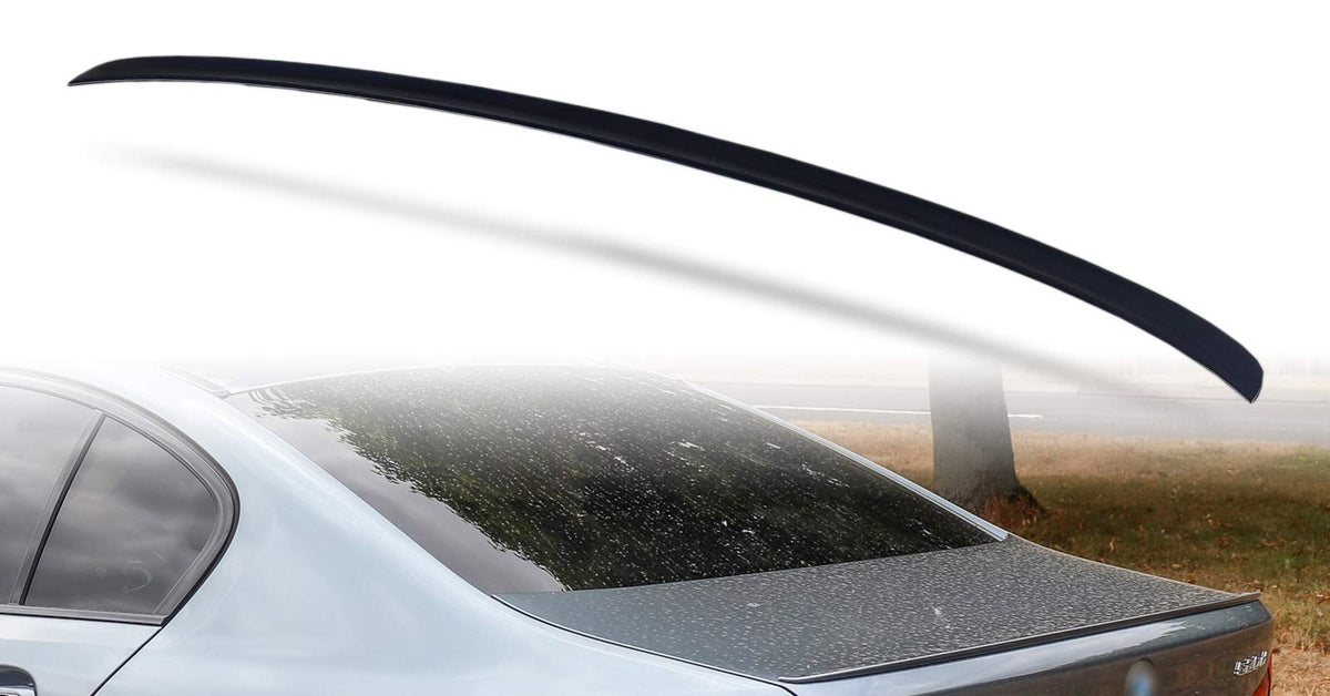 BMW 5 Series G30 M5 (2018-2023) Rear Spoiler |  Gloss Black ABS | Adhesive
