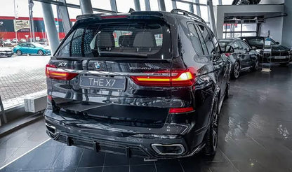 BMW X7 G07 M Sport LCI (2023+) Mid Spoiler |Gloss Black ABS| Adhesive