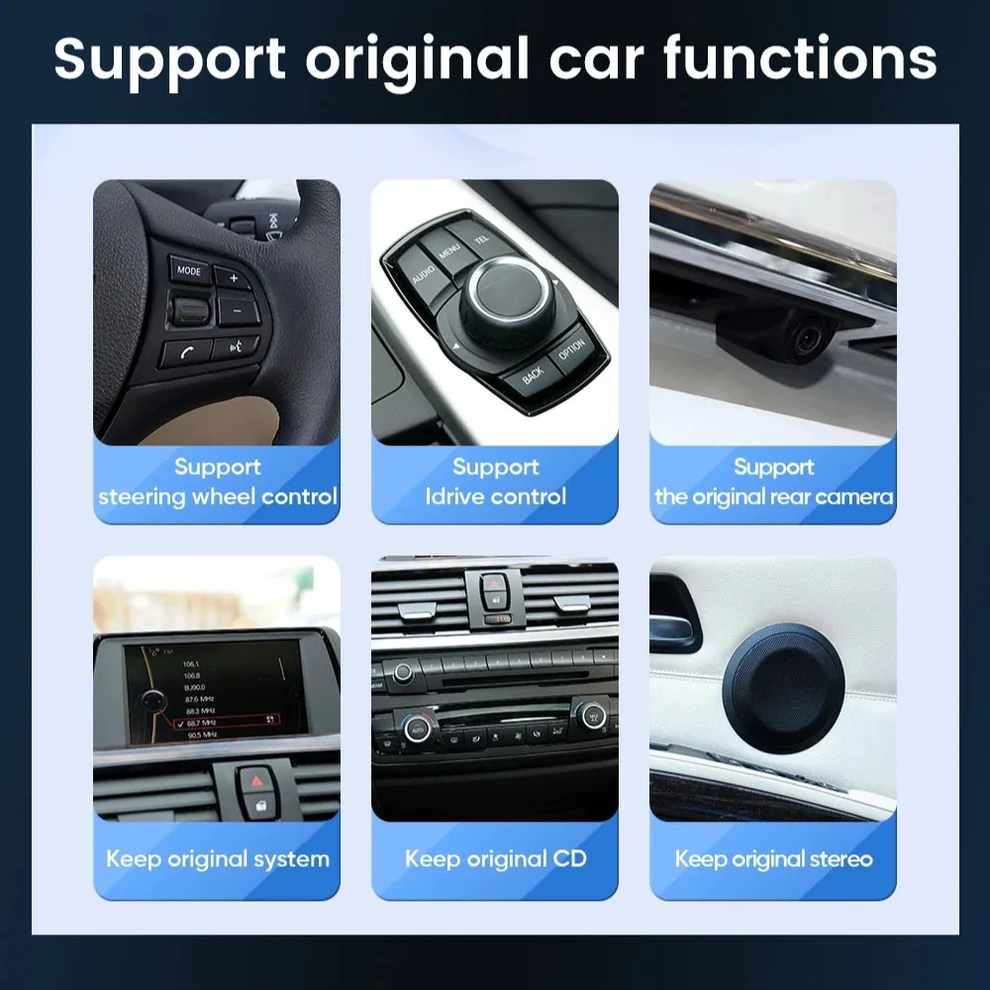 BMW Advanced Android Infotainment System 360° Camera | Carteil