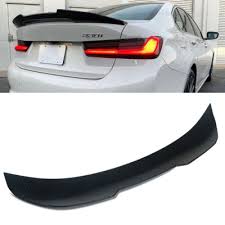 2020-2025 BMW 3 Series G20 PSM Style Rear Spoiler Glossy Black | Carteil