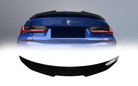 2020-2025 BMW 3 Series G20 PSM Style Rear Spoiler Glossy Black | Carteil