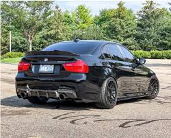 2005-2012 BMW 3 Series E90 PSM Style Rear Spoiler Glossy Black | Carteil