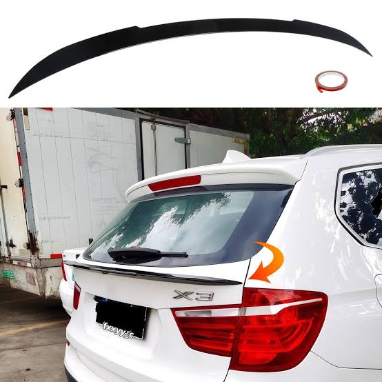 BMW X3 F25 (2011-2018) Mid Spoiler | Gloss Black ABS | Adhesive