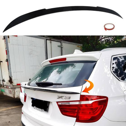 BMW X3 F25 (2011-2018) Mid Spoiler | Gloss Black ABS | Adhesive