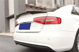2013-2016 Audi A4 B8 M4 Style Rear Spoiler Glossy Black | Carteil